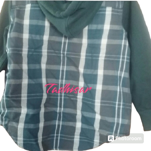 NWT Ralph Lauren Toddler Boys 3/3T Plaid Button Down Top. Blue Green - Picture 9 of 13